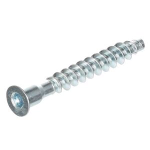 Konfirmát 5/50 mm, s vnitřním imbusem, zápustná hlava, zinek bílý