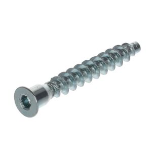 Konfirmát 7/50 mm, s vnitřním imbusem, zápustná hlava, zinek bílý (balení 250ks)