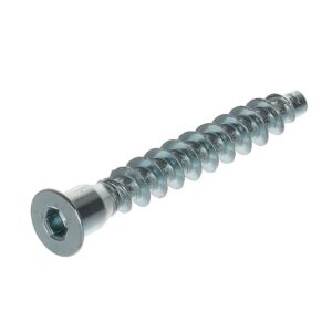 Konfirmát 7/50 mm, s vnitřním imbusem, zápustná hlava, zinek bílý (balení 250ks)