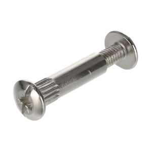 Spojovací šroub M6x14 + M6x30 mm, PZ, bílý zinek