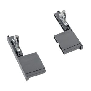 Smartbox - úchyt čela vnitřní zásuvky A 90mm nízký, šedý