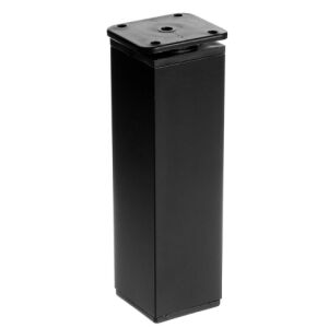 Nábytková noha H150, 40x40 mm, matná černá