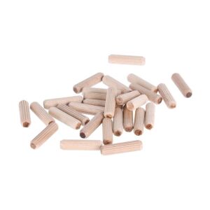 Spojovací kolík, 8x30 mm, rýhovaný, buk, 1kg