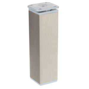 Noha nábytková hranatá, H150/D40x40, imitace nerez