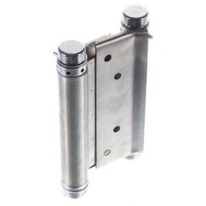 Dvojitý pružinový závěs (western), 125mm, nerezová ocel