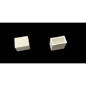 LED koncovka NEON, bílá, pár