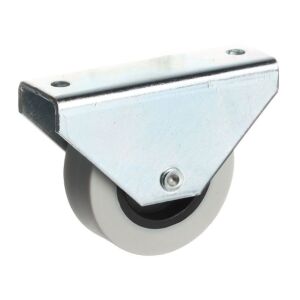 Kolečko nábytkové 45mm pevné, šedé