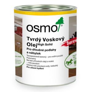 OSMO 3075 tvrdý voskový olej - černý, 0,75l