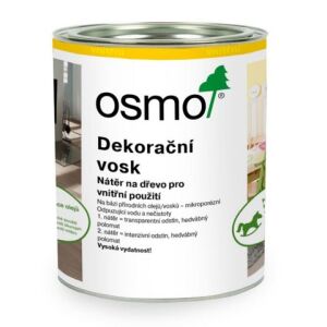 OSMO 3166 dekorační vosk - ořech, 0,75l