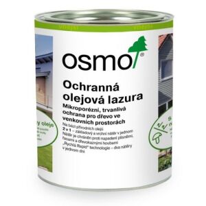 OSMO 900 Ochranná olejová lazura - bílá (900), 0,75l