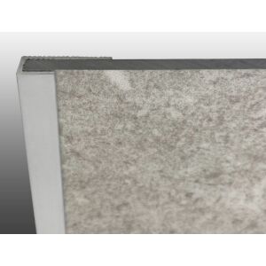 Rocko hliníkový C profil, stříbrná