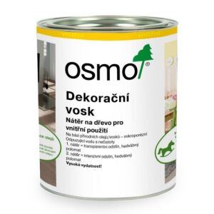 OSMO 3186 Dekorační vosk intenzivní bílý/mat 0,75 l