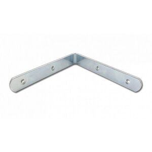 Úhelník 125x125x19 mm, T2, bílý zinek