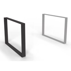 Stolová podnož Lipari 800 - 710x796 mm - černá - PÁR