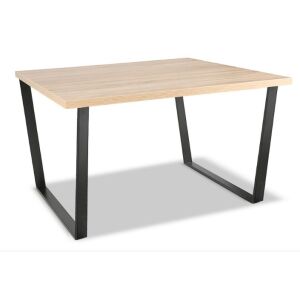 Stolová podnož Cremona -  v. 710 mm, š. 700 mm (dole) a 800 mm (nahoru) - černá - pár