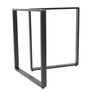 Stolová podnož B120 - 600x1200 - černá - pár