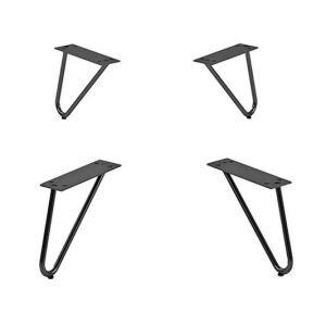 Stolová podnož Mia Coffee - 155x198 - černá - sada