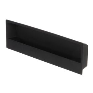 Úchytka XZ11 zápustná, 128 mm, matná černá