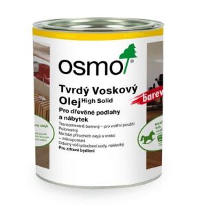OSMO 3067 tvrdý voskový olej - světle šedá, 0,75l