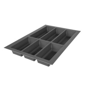 Příborník do zásuvky 40 (322x474 mm), Globe softTouch, šedá