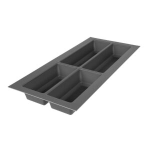 Příborník do zásuvky 30 (222x474 mm), Globe softTouch, šedá