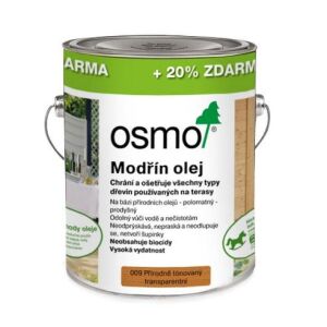 OSMO 009 terasový olej - modřín 3l za cenu 2,5l
