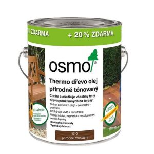 OSMO 010 terasový olej - Thermo, 3l za cenu 2,5l