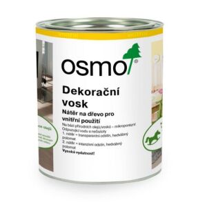 OSMO 3169 Dekorační vosk intenzivní černý 0,75 l