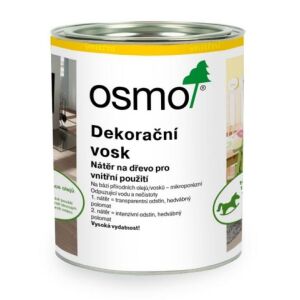 OSMO 3172 Dekorační vosk intenzivní Hedvábí 0,75 l