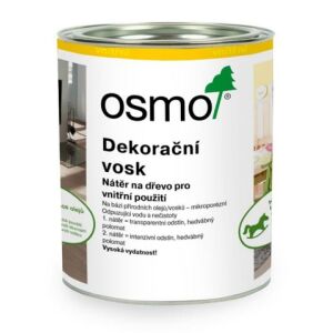 OSMO 3181 Dekorační vosk intenzivní Křemen 0,75 l