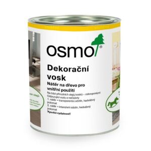 OSMO 3188 Dekorační vosk intenzivní - sníh 0,75 l