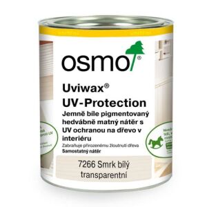 OSMO 7266 UVIWAX smrk bílý 0,75 l