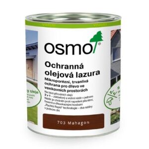 OSMO 703 Ochranná olejová lazura, Mahagon 0,75 l