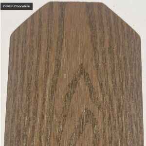 WPC plotový profil  s tříhrannou hlavou/Chocolate 90x13mm