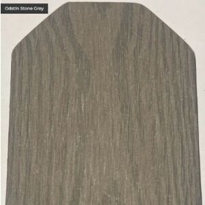 WPC plotový profil  s tříhrannou hlavou/Stone Grey 90x13mm