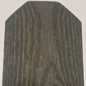 WPC plotový profil  s tříhrannou hlavou/Dark Grey 90x13mm