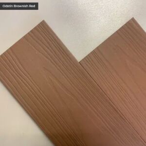 WPC plotový profil  s rovnou hranou/Brownisch Red 150x12mm