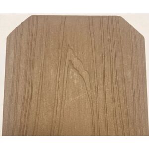 WPC plotový profil s tříhrannou hlavou/Chocolate 150x12mm