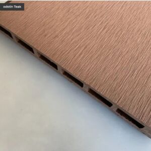 WPC Vodorovný plotový profil 210x21x2000mm Teak