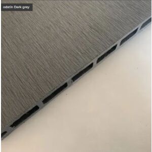 WPC Vodorovný plotový profil 210x21x2000mm Dark Grey