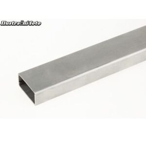 WPC Výztuha vodorovného plotu 20x10x1mm, zinkovaná, délka 2m