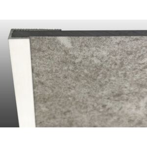 Rocko hliníkový C profil, bílá