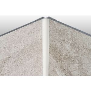 Rocko profil pro vnitřní roh, bílá