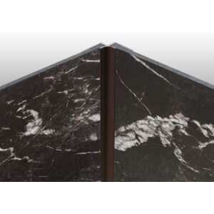 Rocko profil pro vnitřní roh, hnědá