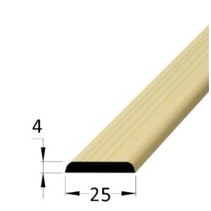 Lišta dřevěná krycí 4 x 25 x 2400 mm, borovice / smrk