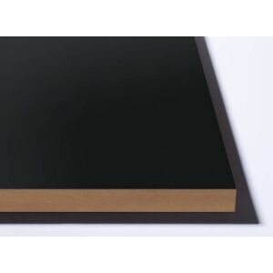 PET laminovaná MDF deska Kronospan 0190 UM/UM Feelness Ultra matt (Černá) 18,3/2800/1220