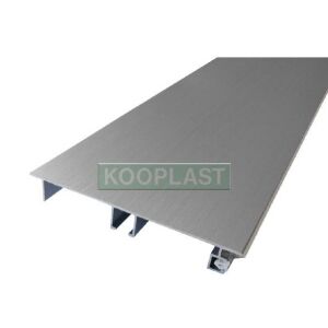 Celohliníkový soklVýška: 100mm Délka: 4mMateriál: hliník