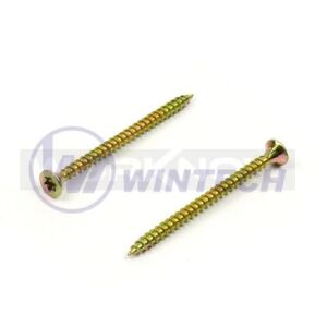 Vrut do dřeva, zápustná hlava, TORX 3,5 x 45, zinek žlutý