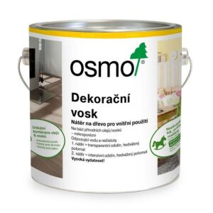 OSMO 3101 Dekorační vosk transparentní bezbarvý 0,75l