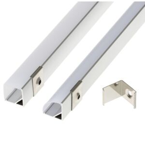 LED příchytka profilu D10 rohový